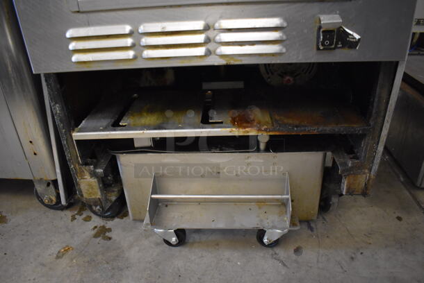 2015 Henny Penny PXE-100 Velocity Series Stainless Steel Commercial Floor Style Electric Powered Pressure Fryer. 208 Volts, 3 Phase. 24x38x65 - Image 7 of 8
