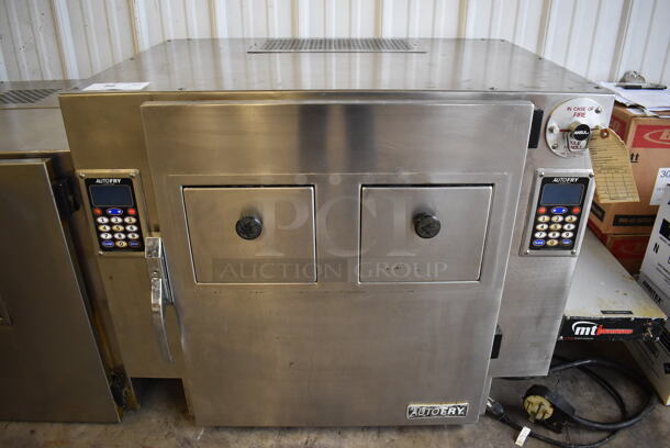 2010 Auto Fry MTI-40C Stainless Steel Commercial Countertop Electric Powered Ventless Greaseless Fryer. 240 Volts, 3 Phase. 45x28x30 - Image 2 of 11