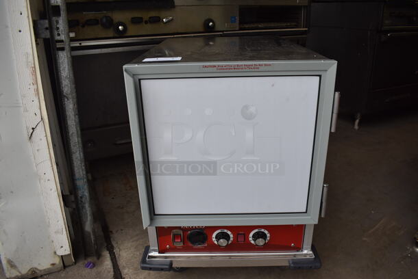 BRAND NEW SCRATCH AND DENT! Avantco 177HPU1812 Metal Commercial Undercounter Half Size Non-Insulated Heated Holding Cabinet on Commercial Casters. Stock Picture Used For Gallery. 120 Volts, 1 Phase. 20.5x31x31. Tested and Working! - Image 3 of 10