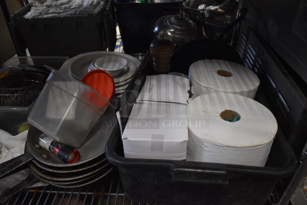 ALL ONE MONEY! Metro Lot of Various Items Including Coffee Grounds, Mason Jars, BRAND NEW IN BOX Glassware and Tomato Slicers. Does Not Include Shelving Unit - Image 10 of 10