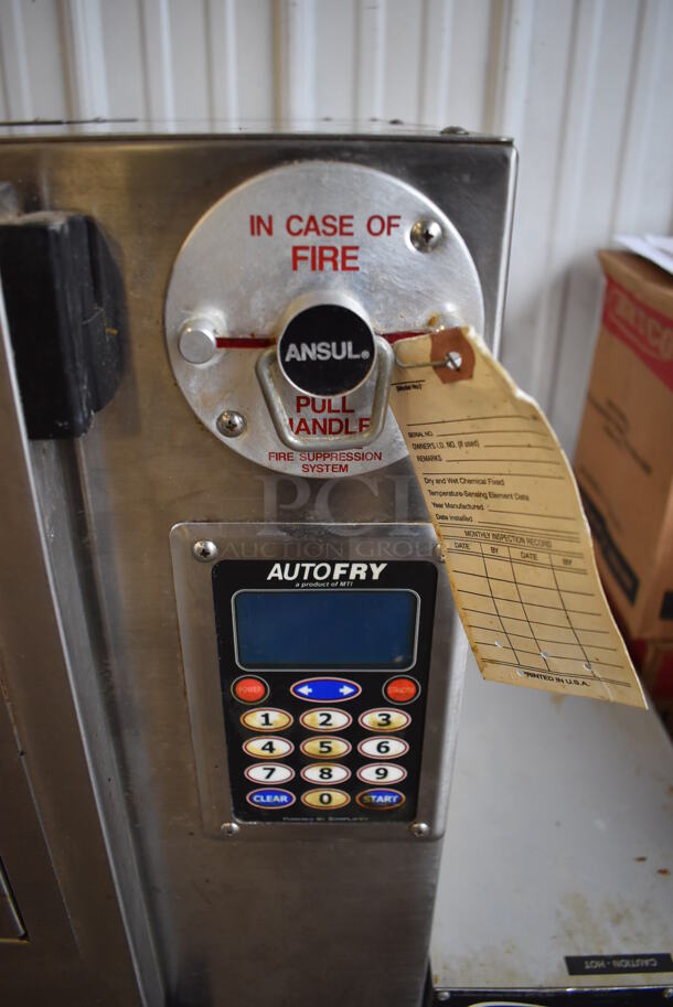 2010 Auto Fry MTI-40C Stainless Steel Commercial Countertop Electric Powered Ventless Greaseless Fryer. 240 Volts, 3 Phase. 45x28x30 - Image 6 of 11