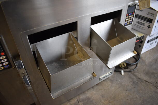 2010 Auto Fry MTI-40C Stainless Steel Commercial Countertop Electric Powered Ventless Greaseless Fryer. 240 Volts, 3 Phase. 45x28x30 - Image 7 of 11
