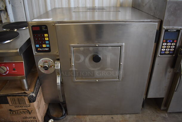 Auto Fry MTI-10 Stainless Steel Commercial Countertop Electric Powered Ventless Greaseless Fryer. 240 Volts, 1 Phase. 28x26x25 - Image 1 of 8