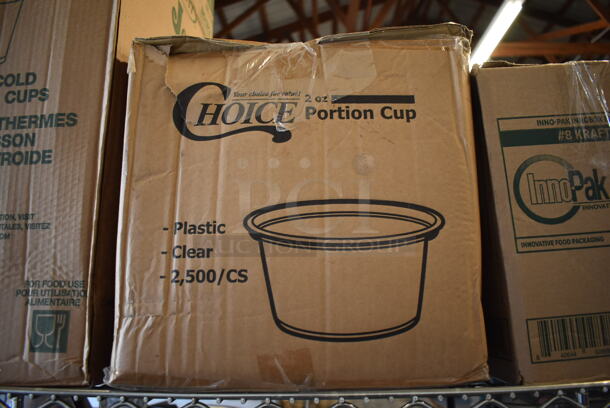ALL ONE MONEY! Tier Lot of Various Items Including Plastic Forks, Cups and Containers - Image 4 of 5