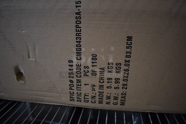 ALL ONE MONEY! Metro Lot of Various Items Including Bar Mats, Stainless Steel Drop In Bins, Monoprice Speaker, Muffin Baking Pans and Air Pots. Does Not Include Shelving Unit - Image 11 of 12