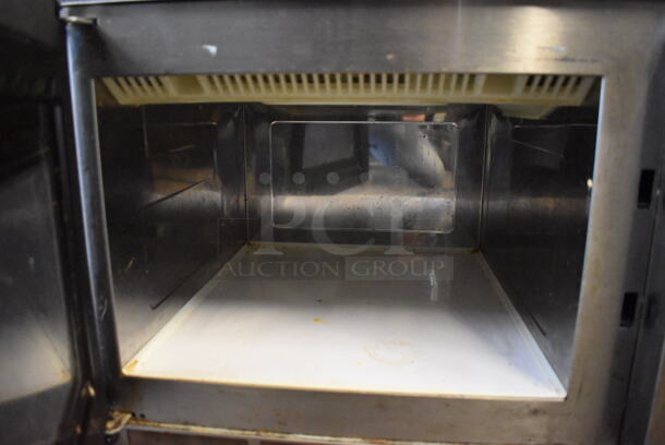 Solwave Stainless Steel Commercial Countertop Microwave Oven. 23x19x15 - Image 5 of 6