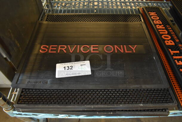 4 Various Bar Mats. 17.5x12, 16.5x16.5x0.5. 4 Times Your Bid! - Image 1 of 4