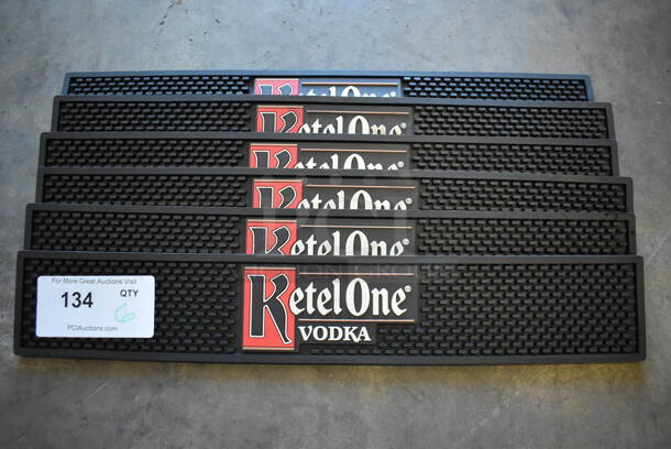 6 Ketel One Vodka Bar Mats. 21x3.5x0.5. 6 Times Your Bid!