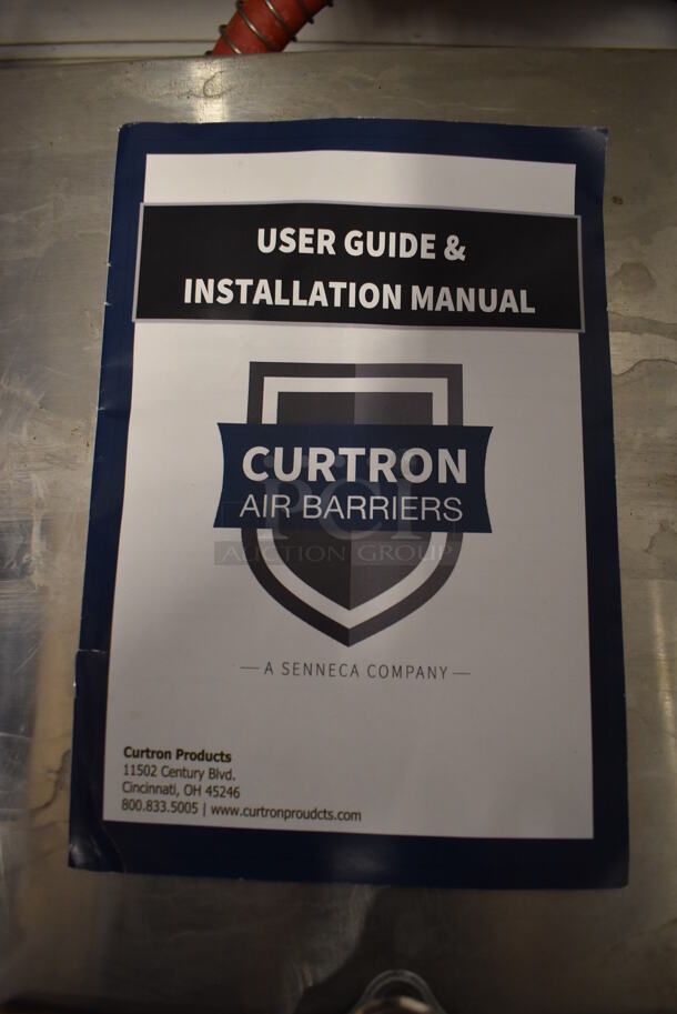 BRAND NEW! Curtron Enershield MCS-36-BK Microshield Metal 36" Black Air Curtain. 120 Volts, 1 Phase. 36x9.5x9. Tested and Working! - Image 5 of 5