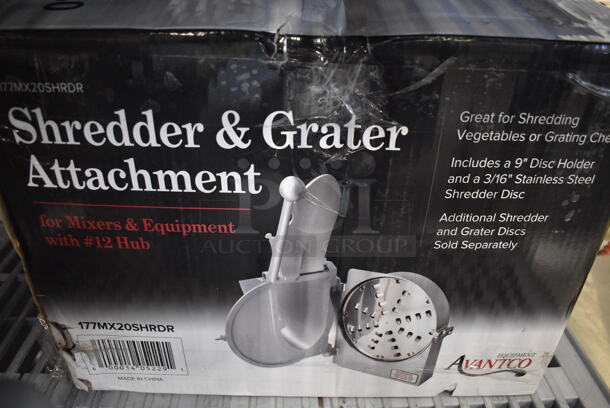 BRAND NEW IN BOX! Avantco 177MX20SHRDR Metal Commercial Pelican Head w/ Grating Blade. 10x18x15 - Image 5 of 6