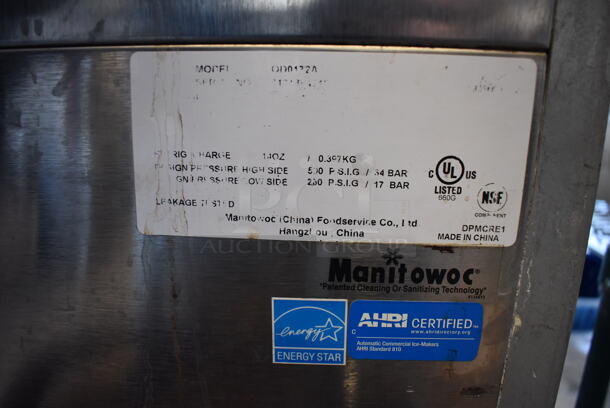 Manitowoc QD0172A Stainless Steel Commercial Self Contained Ice Machine. 26x25x39.5 - Image 3 of 6
