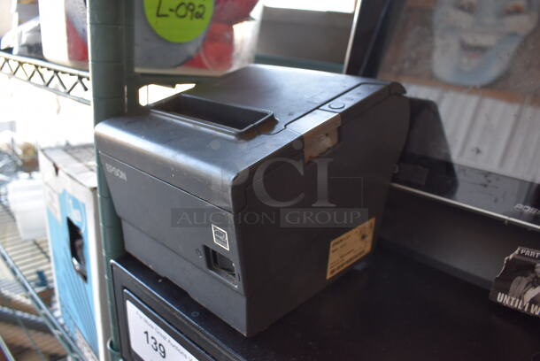 Posiflex XT-3000 15" POS Monitor w/ Credit Card Reading Strip, Epson M244A Receipt Printer and Metal Cash Drawer - Image 5 of 7