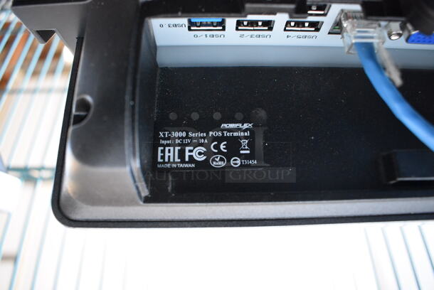 Posiflex XT-3000 15" POS Monitor w/ Credit Card Reading Strip, Epson M244A Receipt Printer and Metal Cash Drawer - Image 6 of 7