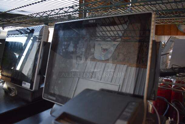 Posiflex XT-3000 15" POS Monitor w/ Credit Card Reading Strip, Epson M244A Receipt Printer and Metal Cash Drawer - Image 5 of 6