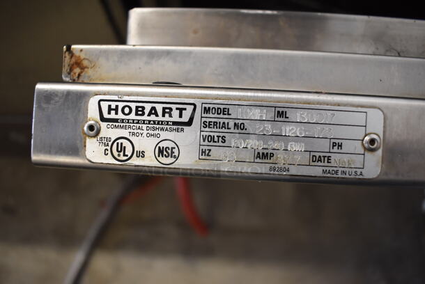 Hobart LXIH ENERGY STAR Stainless Steel Commercial Undercounter Dishwasher. 120/208-240 Volts, 1 Phase. 24x26x34 - Image 6 of 8