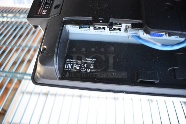 Posiflex XT-3000 15" POS Monitor w/ Credit Card Reading Strip, Epson M244A Receipt Printer and Metal Cash Drawer - Image 6 of 6