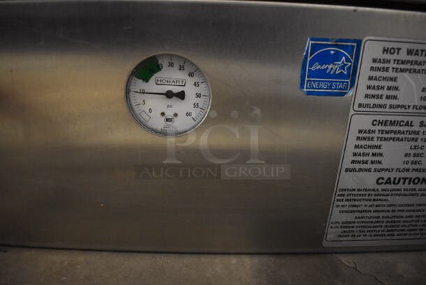 Hobart LXIH ENERGY STAR Stainless Steel Commercial Undercounter Dishwasher. 120/208-240 Volts, 1 Phase. 24x26x34 - Image 8 of 8