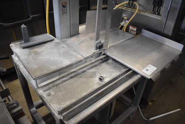 Hobart 6614 Metal Commercial Floor Style Meat Saw. 200-230 Volts, 3 Phase. 39x35x70 - Image 3 of 8