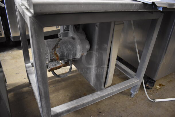 Hobart 6614 Metal Commercial Floor Style Meat Saw. 200-230 Volts, 3 Phase. 39x35x70 - Image 4 of 8