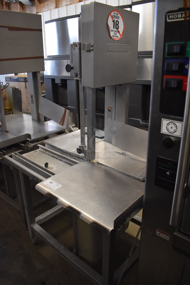 Hobart 6614 Metal Commercial Floor Style Meat Saw. 200-230 Volts, 3 Phase. 39x35x70 - Image 5 of 8