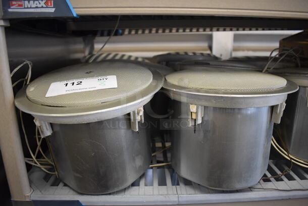 8 JBL 26CT Metal Speakers. 10x10x8. 8 Times Your Bid! - Image 1 of 5