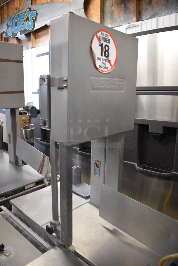 Hobart 6614 Metal Commercial Floor Style Meat Saw. 200-230 Volts, 3 Phase. 39x35x70 - Image 6 of 8
