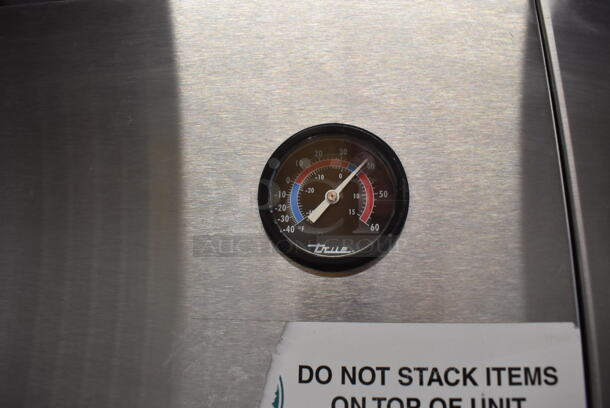2011 True TG1R-1S Stainless Steel Commercial Single Door Reach In Cooler w/ Poly Coated Racks on Commercial Casters. 115 Volts, 1 Phase. 29x35x83. Tested and Working! - Image 4 of 6