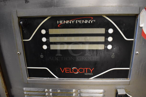2015 Henny Penny PXE-100 Velocity Series Stainless Steel Commercial Floor Style Electric Powered Pressure Fryer. 208 Volts, 3 Phase. 24x38x65 - Image 3 of 8