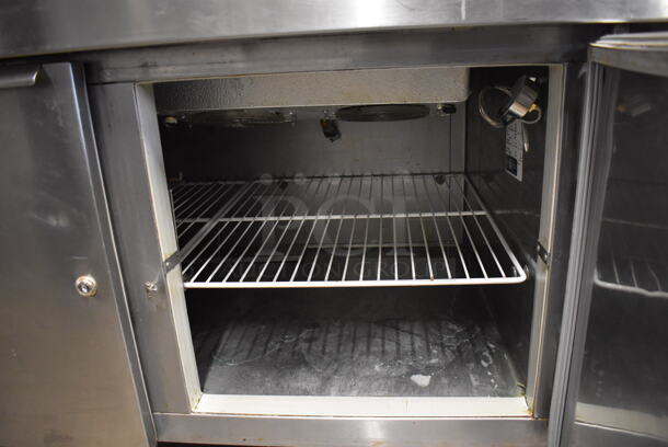 Traulsen VPS72S Stainless Steel Commercial Prep Table on Commercial Casters. 115 Volts, 1 Phase. 72x34x48. Tested and Does Not Power On - Image 5 of 8
