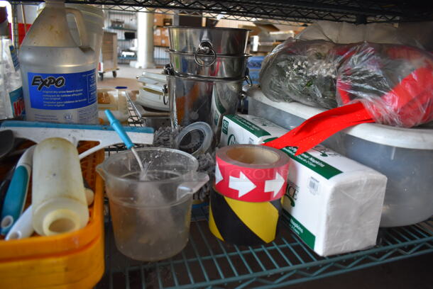 ALL ONE MONEY! Tier Lot of Various Items Including Poly Bottles, Decorations and Brushes - Image 3 of 4