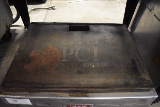 Hotpoint Stainless Steel Commercial Countertop Electric Powered Flat Top Griddle. 220-240 Volts, 1 Phase. 26x20x11 - Image 3 of 6