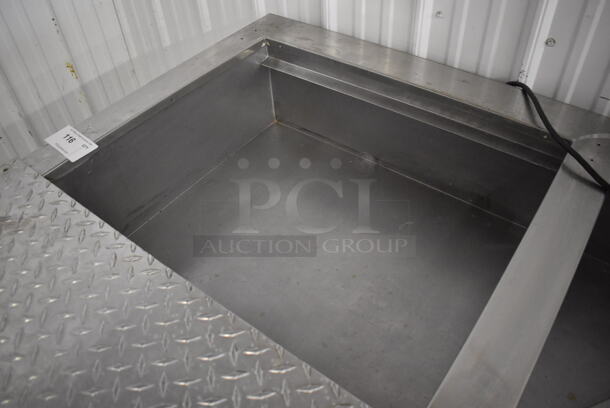 Delfield Stainless Steel Commercial Cold Pan Buffet Station w/ 2 Doors. 60x36x36. Tested and Does Not Power On - Image 4 of 6