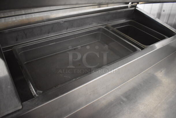 Randell 8383N Stainless Steel Commercial Prep Table on Commercial Casters. 115 Volts, 1 Phase. 83x35x44. Tested and Working! - Image 5 of 9