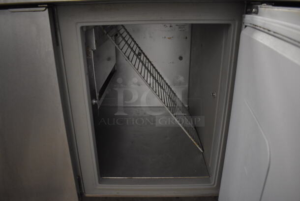 Randell 8383N Stainless Steel Commercial Prep Table on Commercial Casters. 115 Volts, 1 Phase. 83x35x44. Tested and Working! - Image 6 of 9