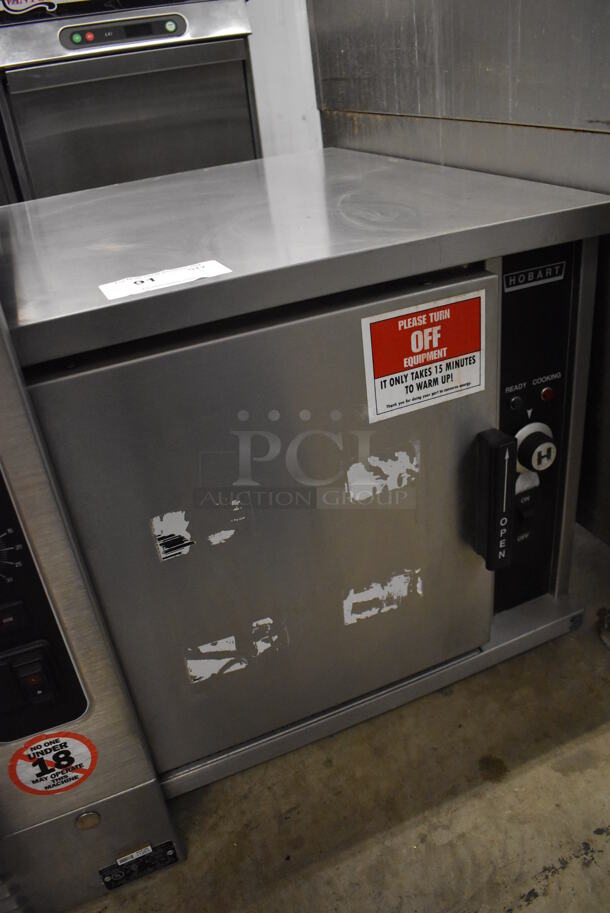 Hobart Stainless Steel Commercial Single Compartment Steam Cabinet. 208 Volts, 3 Phase. 24x28x23 - Image 5 of 7