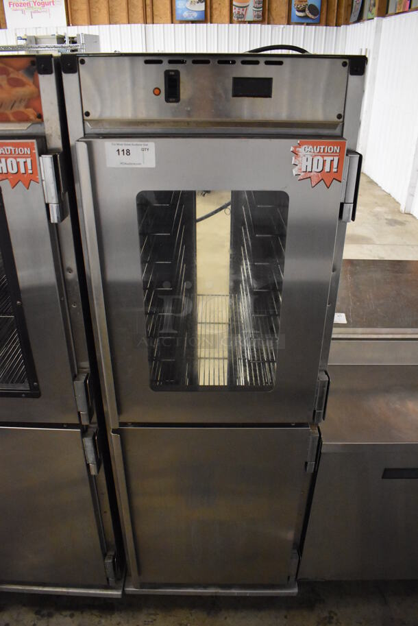 Cres Cor H138NPS36CLCMQRL Stainless Steel Commercial Heated Holding Cabinet on Commercial Casters. 120/208-240 Volts, 1 Phase. 25x33x74 - Image 1 of 7