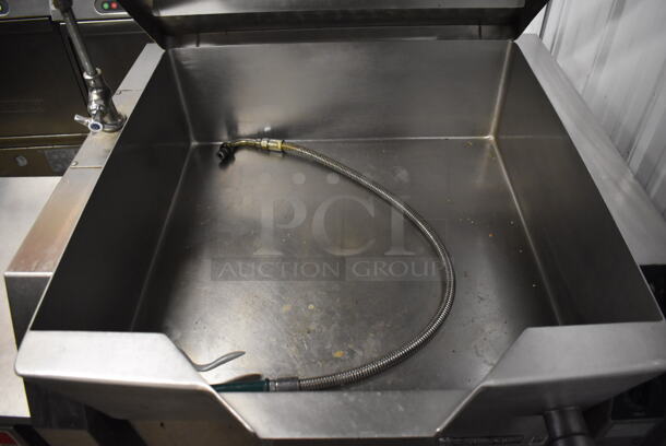 Market Forge Stainless Steel Commercial Floor Style Natural Gas Powered Braising Pan. 38x45x47 - Image 5 of 11