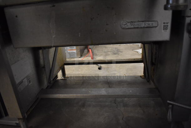 Market Forge Stainless Steel Commercial Floor Style Natural Gas Powered Braising Pan. 38x45x47 - Image 9 of 11