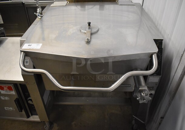 Market Forge Stainless Steel Commercial Floor Style Natural Gas Powered Braising Pan. 38x45x47 - Image 10 of 11