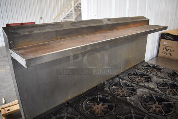 Garland Metal Commercial Natural Gas Powered 10 Burner Range w/ 2 Ovens, Over Shelf and Back Splash. 60x32x61 - Image 4 of 8