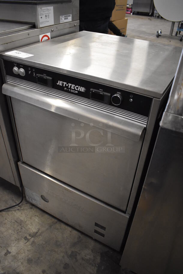 Jet Tech F-18DP Stainless Steel Commercial Undercounter Dishwasher. 220 Volts, 1 Phase. 24x25x35 - Image 3 of 7