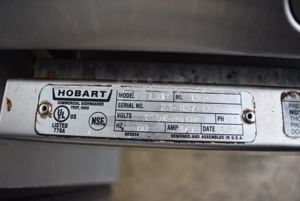 Hobart LXIH ENERGY STAR Stainless Steel Commercial Undercounter Dishwasher. 120/208-240 Volts, 1 Phase. 24x26x34 - Image 5 of 8