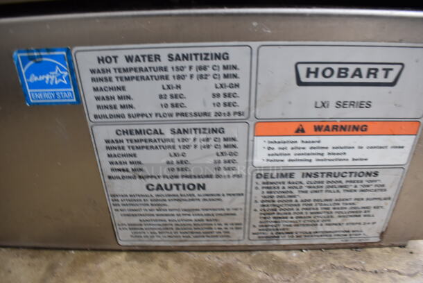 Hobart LXIH ENERGY STAR Stainless Steel Commercial Undercounter Dishwasher. 120/208-240 Volts, 1 Phase. 24x26x34 - Image 7 of 8