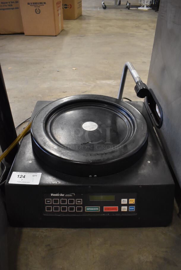 Wunder Bar Metal Commercial Countertop Food Dispensing System. Picture of Unit Before Removal From Restaurant Is Used As Gallery Picture. Does Not Include Equipment Stand. 22x24x17 - Image 5 of 8