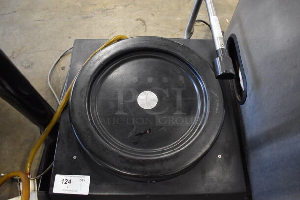 Wunder Bar Metal Commercial Countertop Food Dispensing System. Picture of Unit Before Removal From Restaurant Is Used As Gallery Picture. Does Not Include Equipment Stand. 22x24x17 - Image 6 of 8