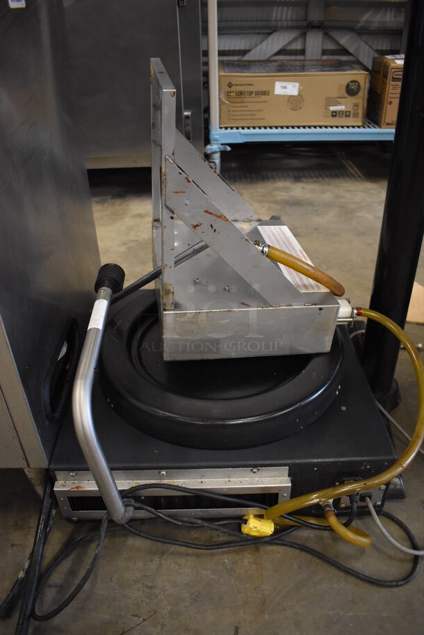 Wunder Bar Metal Commercial Countertop Food Dispensing System. Picture of Unit Before Removal From Restaurant Is Used As Gallery Picture. Does Not Include Equipment Stand. 22x24x17 - Image 8 of 8
