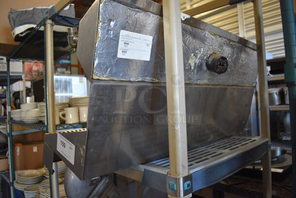 Stainless Steel Commercial 11 Head Beer Tower w/ Drip Tray. 36x9.5x21 - Image 6 of 6