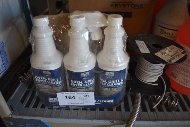 ALL ONE MONEY! Tier Lot of Various Items Including Cleaners and Wire - Image 3 of 4
