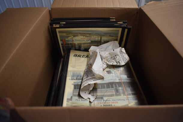 ALL ONE MONEY! Tier Lot of Various Items Including Menu Covers and Decorations - Image 2 of 4