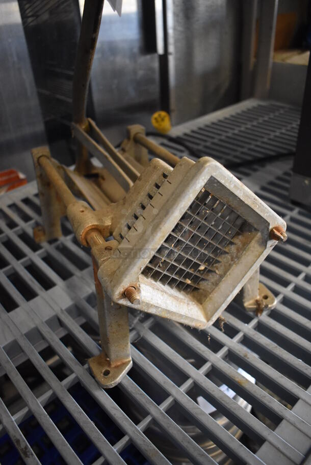Metal Countertop French Fry Cutter. 8x18x18 - Image 3 of 4